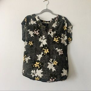 Banana Republic Floral Blouse